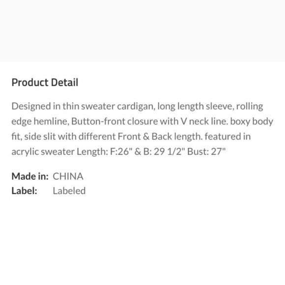 🥳HP🥳New boutique Pol mauve v neck cardigan - Picture 5 of 11